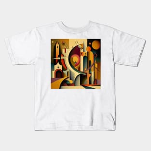 Tangier - Abstract Art Style Kids T-Shirt